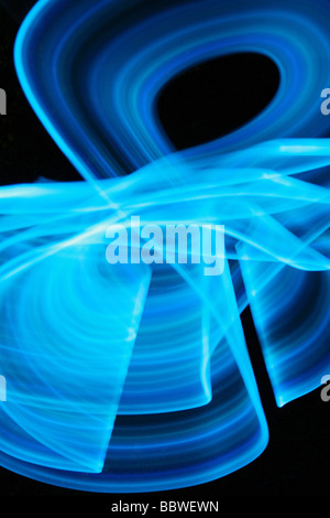 abstract blue light Stock Photo