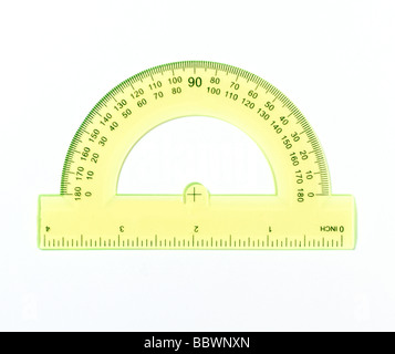 clear plastic Measuring devices protractor protractors