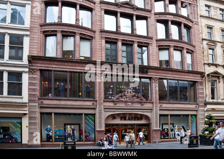 Entrance to the long-running Fraser's Department Store in Buchanan Street, Glasgow, Scotland. Stock Photo