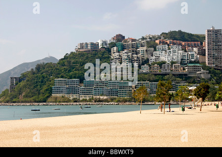 Repulse Bay Beach, seaside resort, Hong Kong, China, Asia Stock Photo