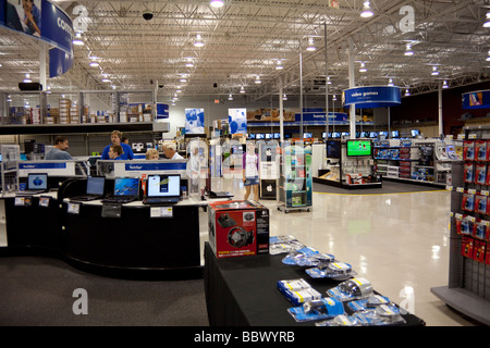Interior of the Best Buy store on Cambie Street in Vancouver, BC ...
