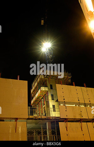 images of the construction of the cube in birmingham Stock Photo