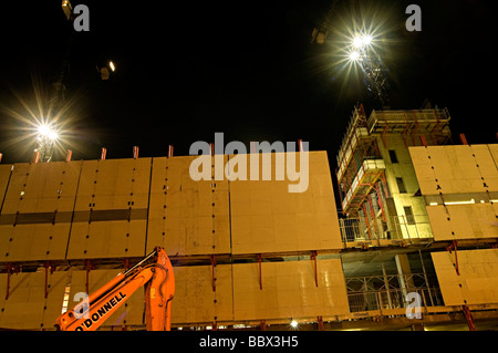 images of the construction of the cube in birmingham Stock Photo