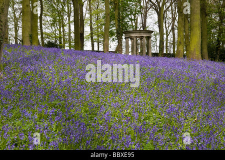 Renishaw Hall gardens,home to the Sitwell family near Eckington Sheffield South Yorkshire England Stock Photo