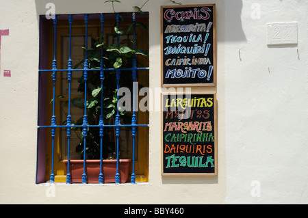 Sights in Nerja in Andalucia in Spain Stock Photo