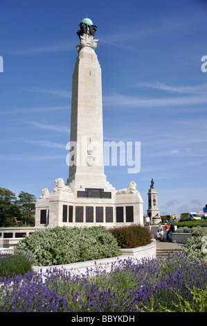 Royal Naval War Memorial, Plymouth Hoe, Plymouth, Devon, England, United Kingdom Stock Photo
