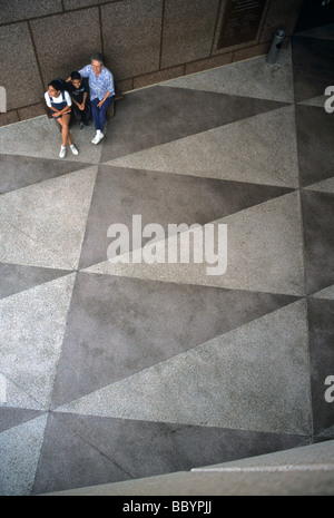 triangle tile terrazo floor geometry pattern math repetition shape form ...