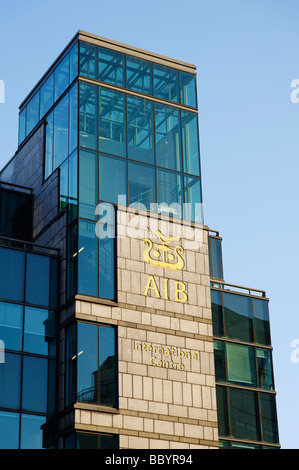 AIB International Centre Headquarters of AIB Capital Markets Dublin Republic of Ireland Stock Photo