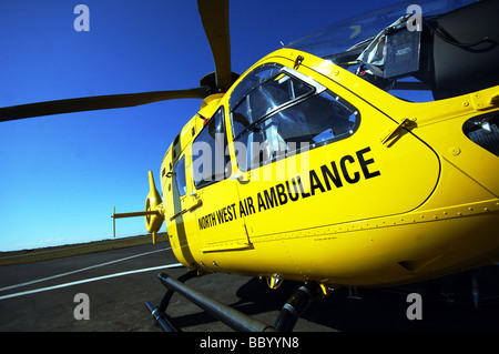 North West Air Ambulance Stock Photo
