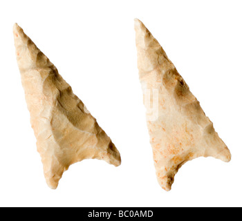 Neolithic Arrowhead; Sahara Desert; c4000BC; 26mm long Stock Photo