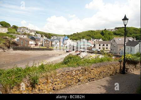 Summer afternoon Little Haven Pembrokeshire Coast National Park south west wales UK Stock Photo