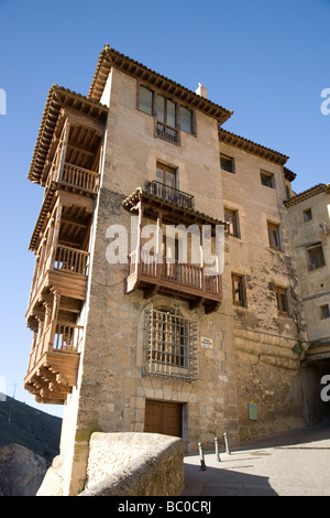 Casa Colgadas (Hanging Houses), Cuenca, Spain Stock Photo