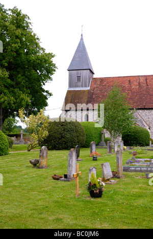 St Peter and St Paul Church in Exton Hampshire England Stock Photo