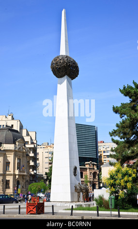 Memorial to Victims of 1989 Revolution at Victory Square (Piata ...