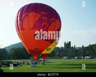 Balloon festival in Margam Park West Glamorgan South Wales UK Stock Photo