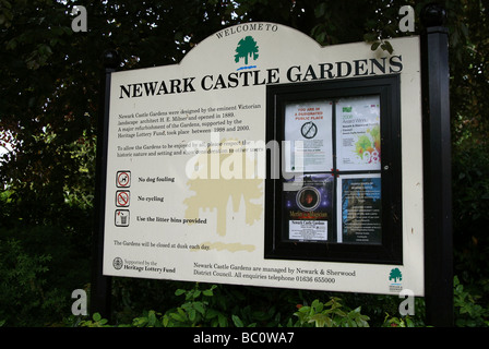 Newark on Trent Nottinghamshire England GB UK 2009 Stock Photo