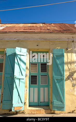 Haiti, Nord, Cap Haitien, Door. Stock Photo