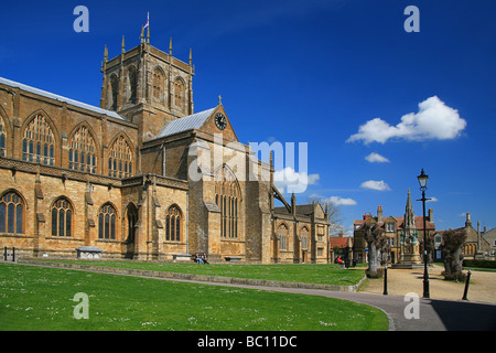 Sherborne Abbey, Dorset, England, UK Stock Photo