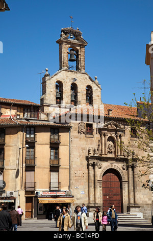 Iglesia de San Martín en Salamanca Castilla León España Church of Saint Martin in Salamanca Castilla Leon Spain Stock Photo