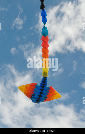 Giant  manta ray kite Stock Photo