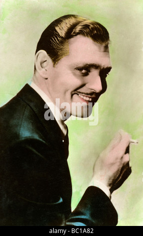 Clark Gable, American actor, 20th century. Artist: Unknown Stock Photo