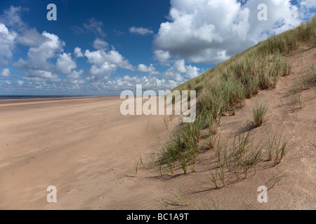 Sefton Coast at Ainsdale on Sea Stock Photo