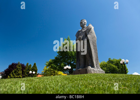 Monument to Duke Zivojin Misic in the town of Valjevo Serbia Stock Photo