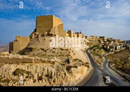 Kerak Crusader Castle in Jordan Stock Photo