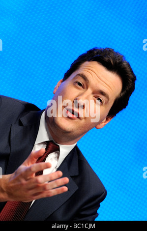 George Osborne MP, Chancellor of the Exchequer Stock Photo