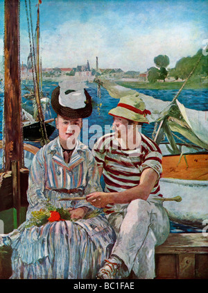 'Argenteuil', 1874.Artist: Edouard Manet Stock Photo