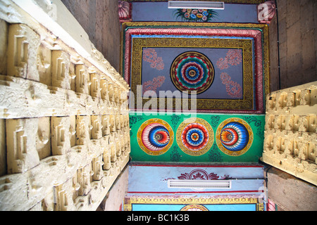 India, Tamil Nadu, Trichy, Tiruchirappalli, temple Srirangam Ranganathaswamy Stock Photo