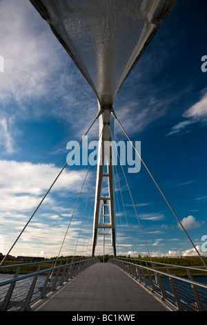 The Infinity Bridge Stockton on Tees opened May 2009 North East England