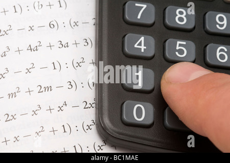 Mathematic calculus Stock Photo