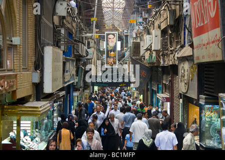 Tehran Bazaar in Tehran Iran Stock Photo