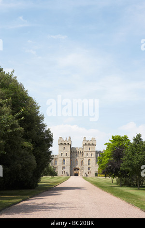 Exterior Of Stately Home Stock Photo