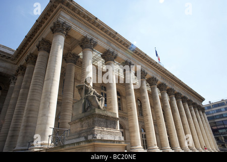 La Bourse,Paris Stock Exchange Stock Photo