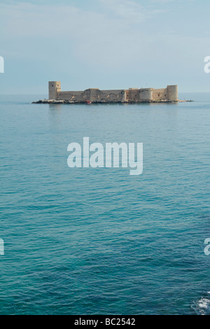 Kızkalesi (Maiden's Castle), near Mersin, Turkey Stock Photo