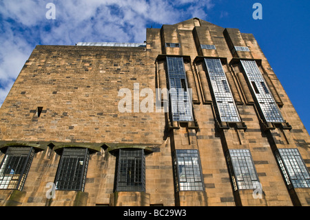dh Glasgow School of Art ART SCHOOL GLASGOW Building designed by Charles Rennie Mackintosh scotland macintosh exterior city Stock Photo