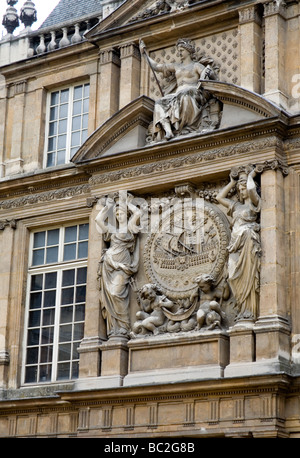 Carnavalet's museum entrance facade Paris, France Stock Photo