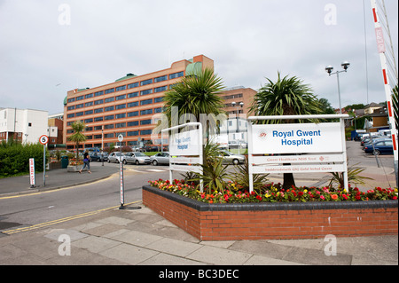 Royal Gwent Hospital, Newport Gwent South Wales Stock Photo