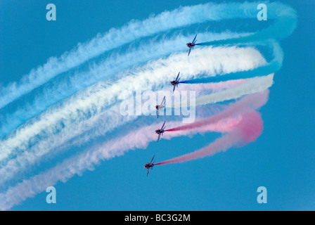 Red Arrows at Forres Gala Stock Photo