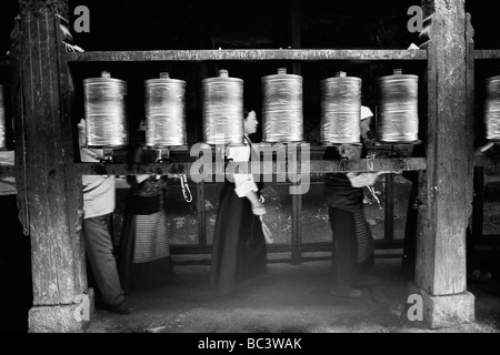 friendship highway lhasa daily life jokhang Stock Photo