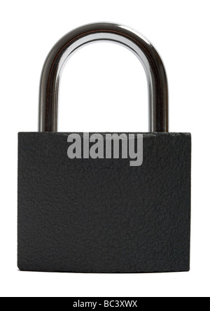 Padlock on white background Stock Photo