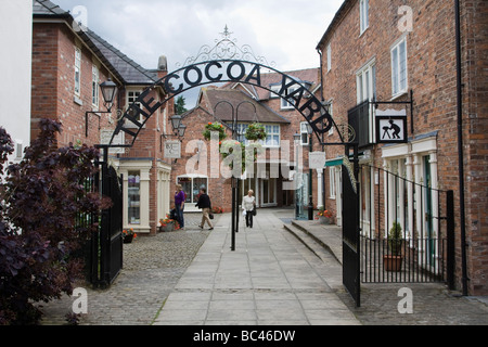 Nantwich market town centre Cheshire England UK GB Stock Photo