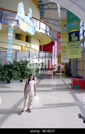 Children playing at Childrens City, Dubai, UAE Stock Photo