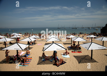Cascais beach near Lisbon Stock Photo