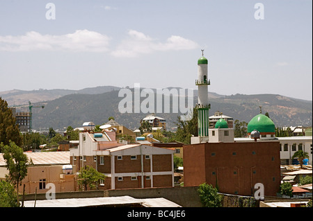 Scenes from Addis Ababa in Ethiopia on the horn of Africa Stock Photo