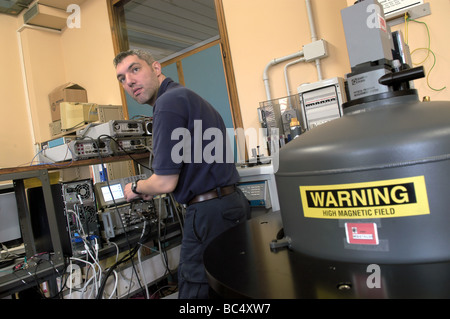 Modena (Italy), INFM, National Institute for Matter Physics; national search center for nanotechnoloy Stock Photo