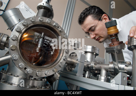 Modena (Italy), INFM, National Institute for Matter Physics; national search center for nanotechnoloy Stock Photo