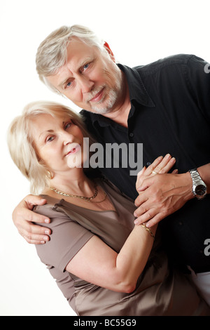 Portrait of an elderly couple Stock Photo